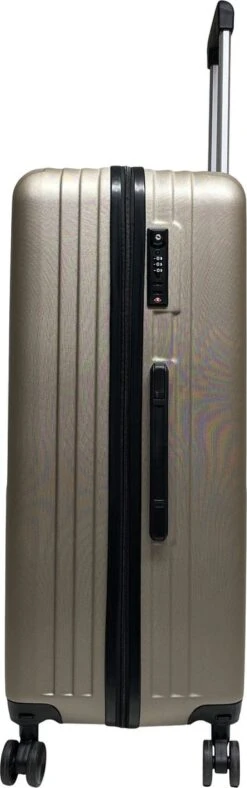 Royalty Rolls Amsterdam L Reiskoffer 74 Cm - 81 Liter - Champagne -Goedkope Bagage Winkel 376x1200 2