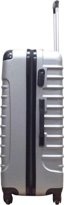 Castillo Quadrant 2 Delige ABS Kofferset (XL + S) - Zilver -Goedkope Bagage Winkel 376x1200 4