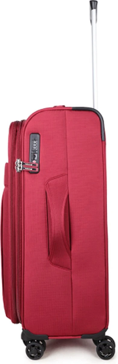 Decent D-Upright Handbagage Koffer - 55 Cm - TSA Slot - Bordeaux Rood 21 Decent D-Upright Handbagage Koffer - 55 Cm - TSA Slot - Bordeaux Rood - Afbeelding 19