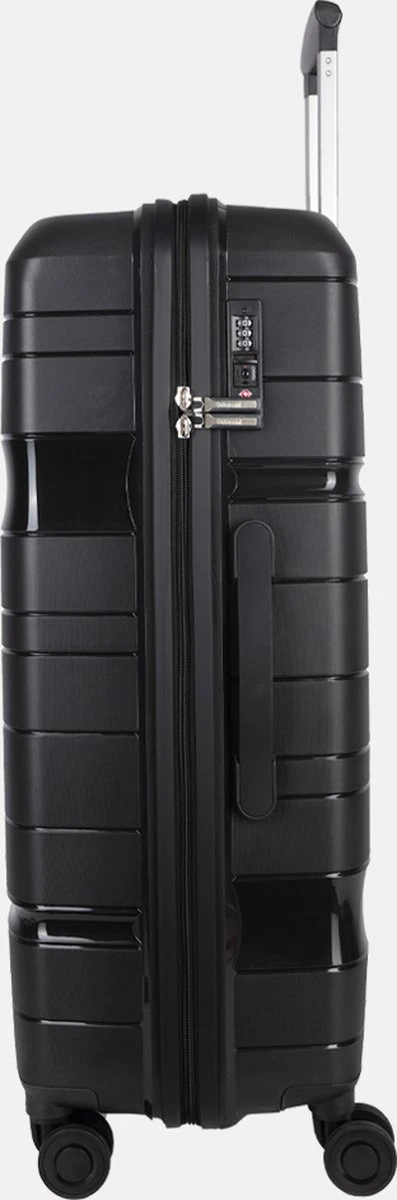 Decent ONE-CITY Large Koffer - 76 Cm - TSA Slot - Zwart 12 Decent ONE-CITY Large Koffer - 76 Cm - TSA Slot - Zwart - Afbeelding 10