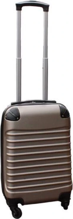 Travelerz Kofferset 3 Delig Met Wielen En Cijferslot - Handbagage Koffers - ABS - Champagne -Goedkope Bagage Winkel 403x1200 2