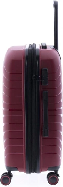 Gladiator Kick-Off Middelgrote Koffer Expandable - 67 Cm - 72/90 Liter - Eco Friendly Recyclebaar PP - Rood -Goedkope Bagage Winkel 405x1200 9