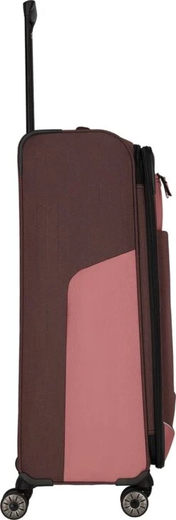Travelite Zachte Koffer / Trolley / Reiskoffer - Viia - 77 Cm (XL) - Roze 25 Travelite Zachte Koffer / Trolley / Reiskoffer - Viia - 77 Cm (XL) - Roze -Goedkope Bagage Winkel 406x1200 4