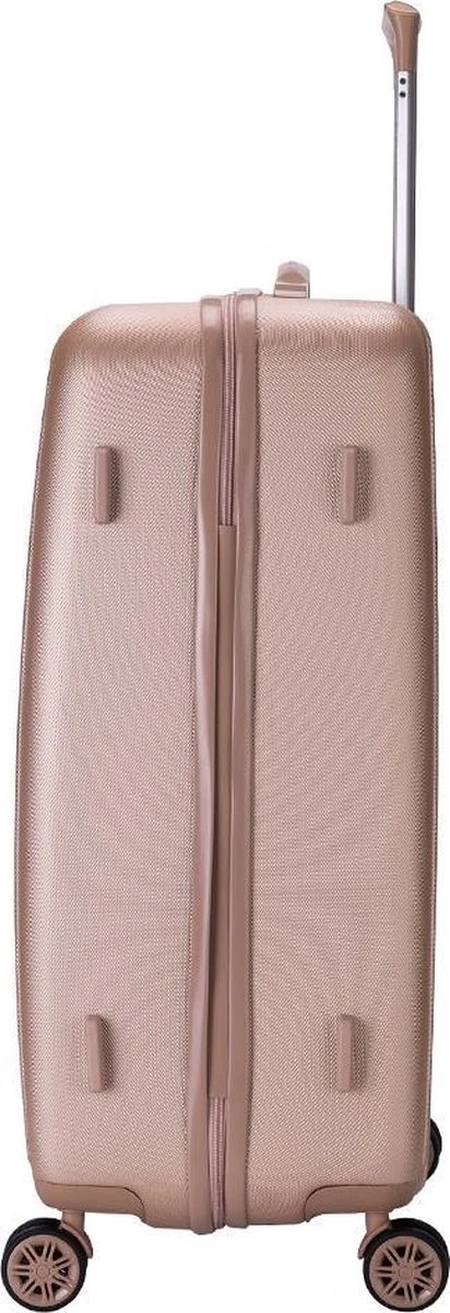 Decent Tranporto-One Reiskoffer 66 Cm - Zalmroze 4 Decent Tranporto-One Reiskoffer 66 Cm - Zalmroze - Afbeelding 2