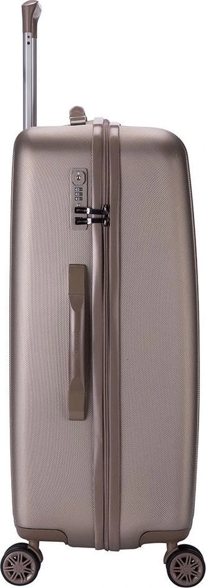 Decent Harde Koffer Tranporto 66 - Champagne 4 Decent Harde Koffer Tranporto 66 - Champagne - Afbeelding 2