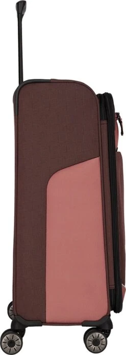 Travelite Zachte Koffer / Trolley / Reiskoffer - Viia - 67 Cm (medium) - Roze 26 Travelite Zachte Koffer / Trolley / Reiskoffer - Viia - 67 Cm (medium) - Roze -Goedkope Bagage Winkel 428x1200 4