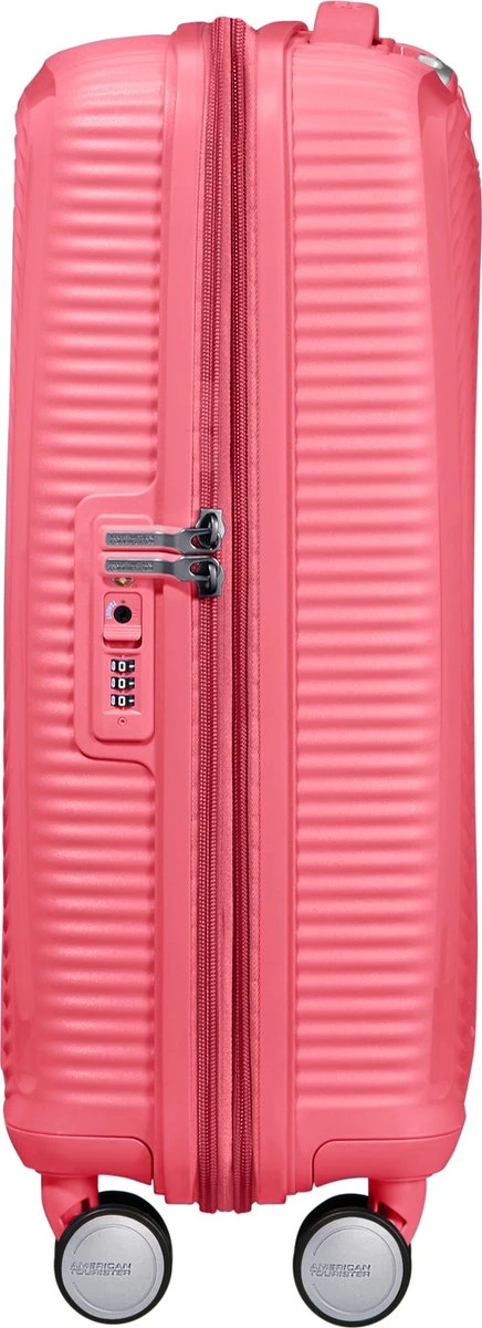 American Tourister Reiskoffer - Soundbox Spinner 55/20 Tsa Uitbreidbaar (Handbagage) Sun Kissed Coral 9 American Tourister Reiskoffer - Soundbox Spinner 55/20 Tsa Uitbreidbaar (Handbagage) Sun Kissed Coral - Afbeelding 7