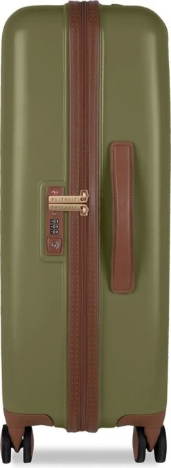 SUITSUIT - Fab Seventies - Martini Olive - Reiskoffer (66 Cm) -Goedkope Bagage Winkel 439x1200