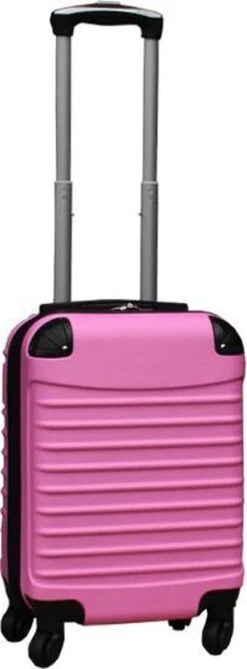 Travelerz Kofferset 3 Delig Met Wielen En Cijferslot - Handbagage Koffers - ABS - Licht Roze -Goedkope Bagage Winkel 443x1200 4