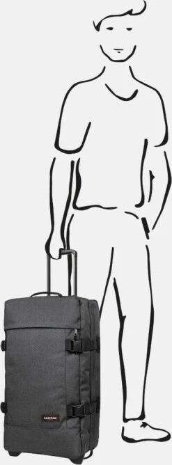 Eastpak TRANVERZ M Reiskoffer (67 X 35.5 X 30 Cm) - Black Denim -Goedkope Bagage Winkel 444x1200 4