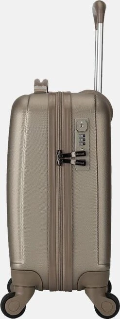 Decent Handbagage Koffer / Trolley / Reiskoffer - 42 Cm - 24 Liter - ABS - Maxi Air - Champagne -Goedkope Bagage Winkel 453x1200