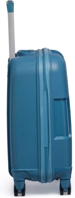 ©TROLLEYZ - Venice No.10 - Trolley - 55cm Met TSA Slot - Dubbele Wielen - 360° Spinners - 100% Polypropyleen - Handbagage Koffer In Ice Blue -Goedkope Bagage Winkel 455x1200 3