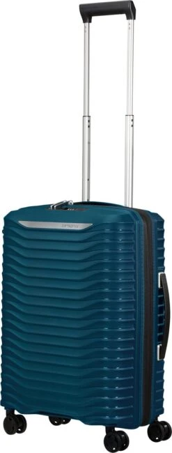 Samsonite Reiskoffer - Upscape Spinner 55/20 Uitbreidbaar (Handbagage) Petrol Blue -Goedkope Bagage Winkel 456x1200