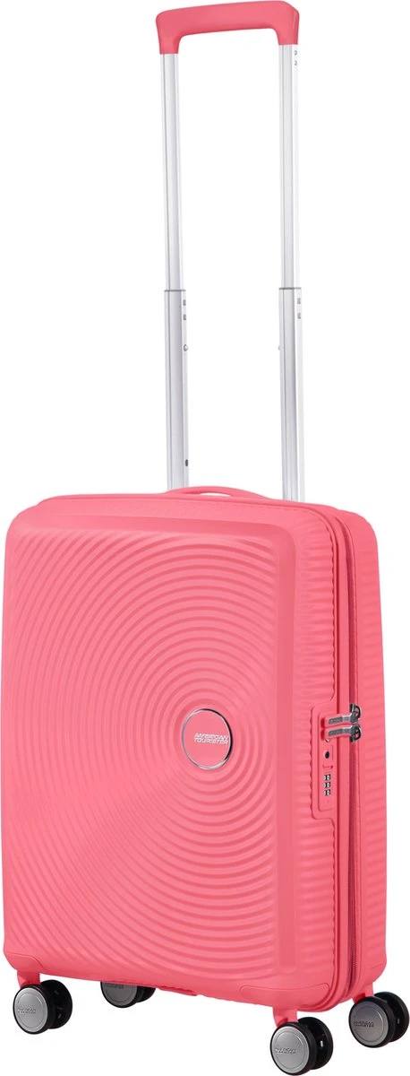 American Tourister Reiskoffer - Soundbox Spinner 55/20 Tsa Uitbreidbaar (Handbagage) Sun Kissed Coral 6 American Tourister Reiskoffer - Soundbox Spinner 55/20 Tsa Uitbreidbaar (Handbagage) Sun Kissed Coral - Afbeelding 4