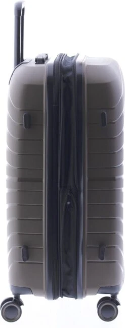 Gladiator Kick-Off Middelgrote Koffer Expandable - 67 Cm - 72/90 Liter - Eco Friendly Recyclebaar PP - Khaki Groen -Goedkope Bagage Winkel 459x1200 7