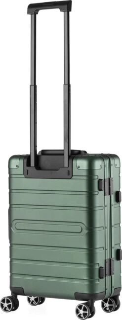 CarryOn ULD Handbagage - Luxe Aluminium Trolley 55cm - Dubbel TSA Slot - Dubbele Wielen - Groen -Goedkope Bagage Winkel 460x1200 2