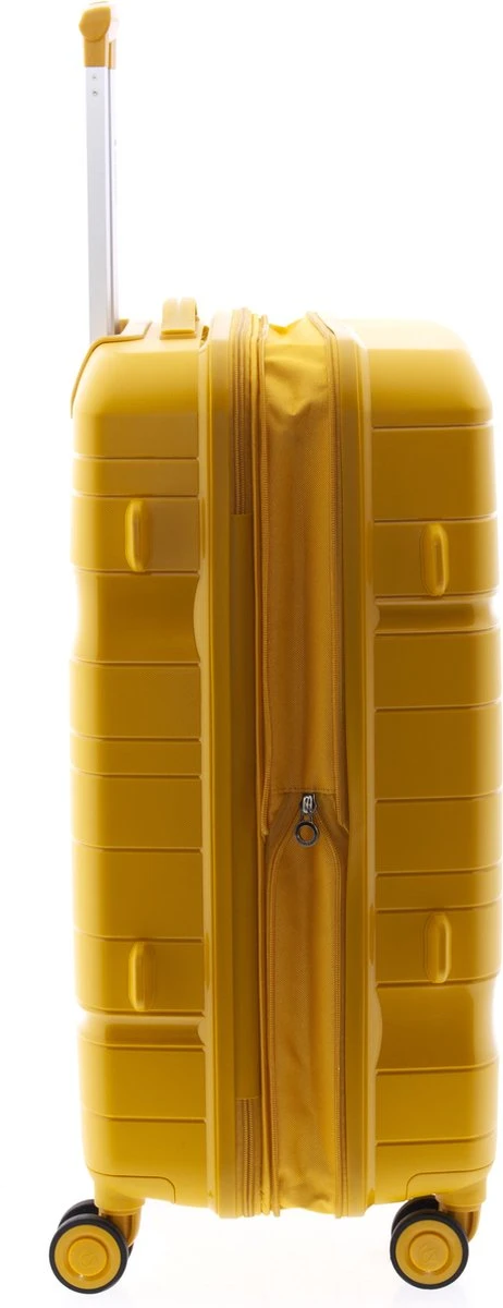 Gladiator Boxing Middelgrote Koffer Expandable 67 Cm 70/80 Liter TSA Slot - Kurkumageel 4 Gladiator Boxing Middelgrote Koffer Expandable 67 Cm 70/80 Liter TSA Slot - Kurkumageel - Afbeelding 2