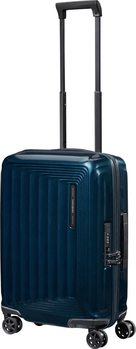 Samsonite Reiskoffer - Nuon Spinner 55/20 Exp (Handbagage) Metallic Dark Blue 11 Samsonite Reiskoffer - Nuon Spinner 55/20 Exp (Handbagage) Metallic Dark Blue - Afbeelding 9