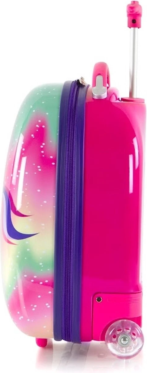 Heys Kinderkoffers Meisjes Unicorn Eenhoorn Roze 4 Heys Kinderkoffers Meisjes Unicorn Eenhoorn Roze - Afbeelding 2