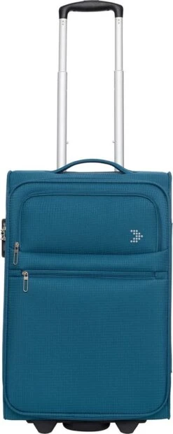 Travelbags Handbagage Zachte Koffer / Trolley / Reiskoffer - The Base - 55 Cm - Groen -Goedkope Bagage Winkel 478x1200 1