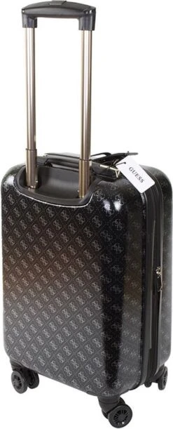 Guess Trolley Jesco Dames Koffer - Coal Logo -Goedkope Bagage Winkel 485x1200 1