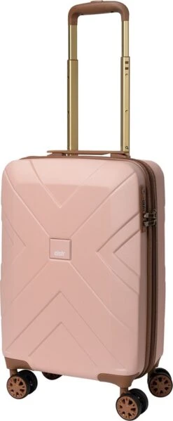 Oistr Florence Handbagage Spinner S Matte Pink -Goedkope Bagage Winkel 495x1200 1