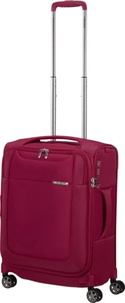 Samsonite Reiskoffer Met Laptopvak - D'Lite Spinner Uitbreidbaar (4 Wielen) 55 Cm Handbagage - Fuchsia - 2 Kg -Goedkope Bagage Winkel 495x1200