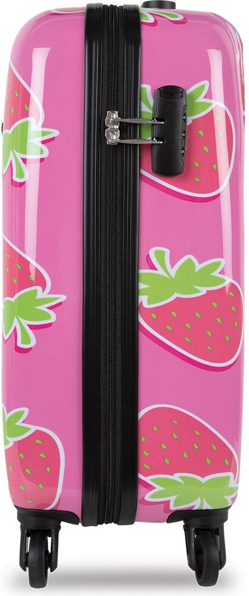 BHPPY - Sweet Strawberry - Handbagage (55 Cm) 4 BHPPY - Sweet Strawberry - Handbagage (55 Cm) - Afbeelding 2