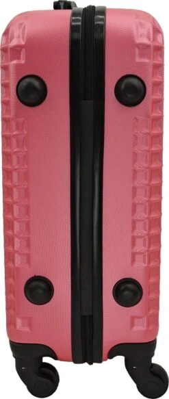 SB Travelbags Handbagage Koffer 51cm 4 Wielen Trolley - Roze 14 SB Travelbags Handbagage Koffer 51cm 4 Wielen Trolley - Roze -Goedkope Bagage Winkel 508x1200 2