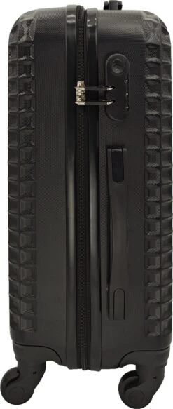 SB Travelbags Handbagage Koffer 55cm 4 Wielen Trolley - Zwart -Goedkope Bagage Winkel 508x1200 3