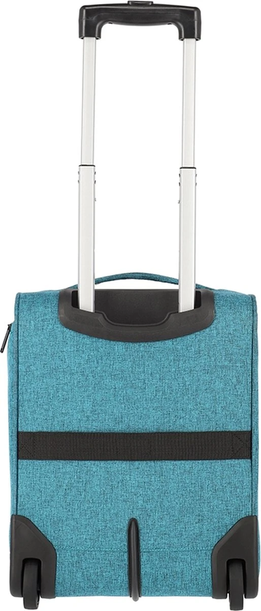 Travelite Handbagage Zachte Koffer / Trolley / Reiskoffer - Cabin - 43 Cm - Blauw 4 Travelite Handbagage Zachte Koffer / Trolley / Reiskoffer - Cabin - 43 Cm - Blauw - Afbeelding 2