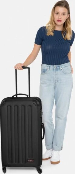 Eastpak TRANZSHELL M Reiskoffer (67 X 42 X 4 Cm) - Black -Goedkope Bagage Winkel 516x1200