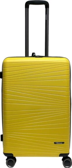 Benzi Barco Middelgrote Koffer - 65 Cm - 65 Liter - Geel -Goedkope Bagage Winkel 517x1200
