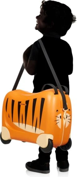 Samsonite Ride-on Kinderkoffer - Dream Rider Suitcase Tiger T. -Goedkope Bagage Winkel 526x1200 7