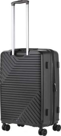 CarryOn Transport TSA Reiskoffer - Trolley 67cm Met Expander - OKOBAN - YKK Ritsen - Dubbele Wielen - Zwart -Goedkope Bagage Winkel 539x1200 3