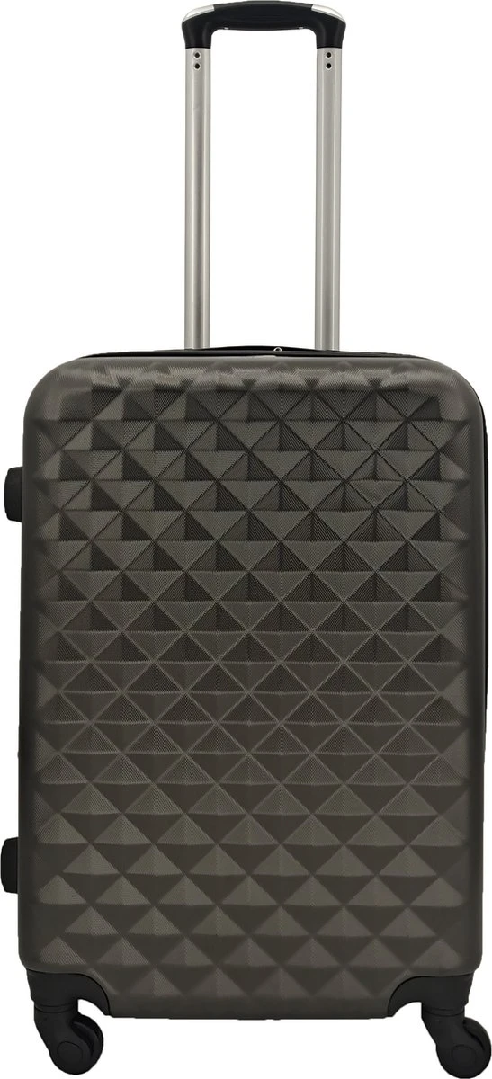 SB Travelbags Kofferset - 2 Delige 'Expandable' Koffer - Donker Grijs - 65cm/55cm 5 SB Travelbags Kofferset - 2 Delige 'Expandable' Koffer - Donker Grijs - 65cm/55cm - Afbeelding 3
