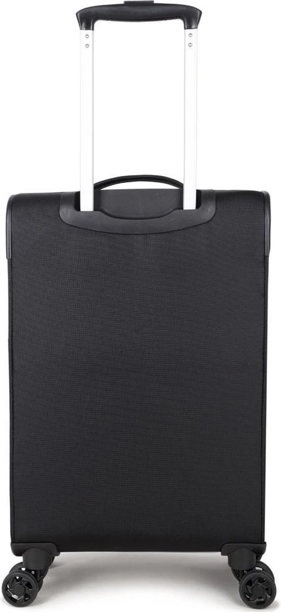 Decent D-Upright Handbagage Koffer - 55 Cm - TSA Slot - Zwart 4 Decent D-Upright Handbagage Koffer - 55 Cm - TSA Slot - Zwart - Afbeelding 2