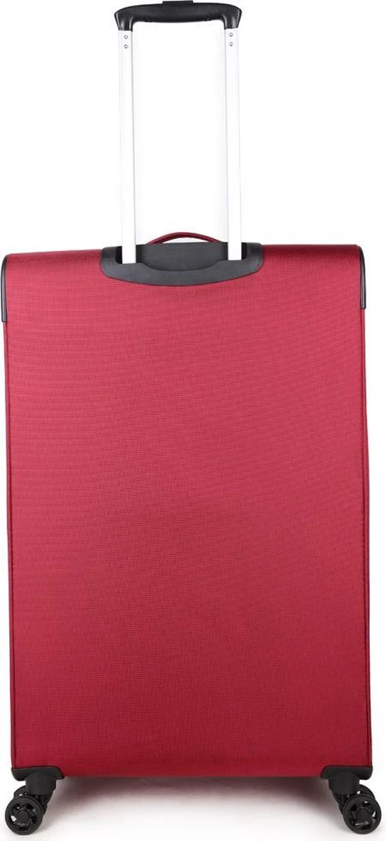 Decent D-Upright Large Koffer - 76 Cm Expandable - TSA Slot - Bordeaux Rood 5 Decent D-Upright Large Koffer - 76 Cm Expandable - TSA Slot - Bordeaux Rood - Afbeelding 3