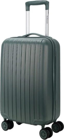 Decent Handbagage Koffer / Trolley / Reiskoffer - 55 Cm - 38 Liter - ABS - Tranporto - Groen -Goedkope Bagage Winkel 552x1200 1