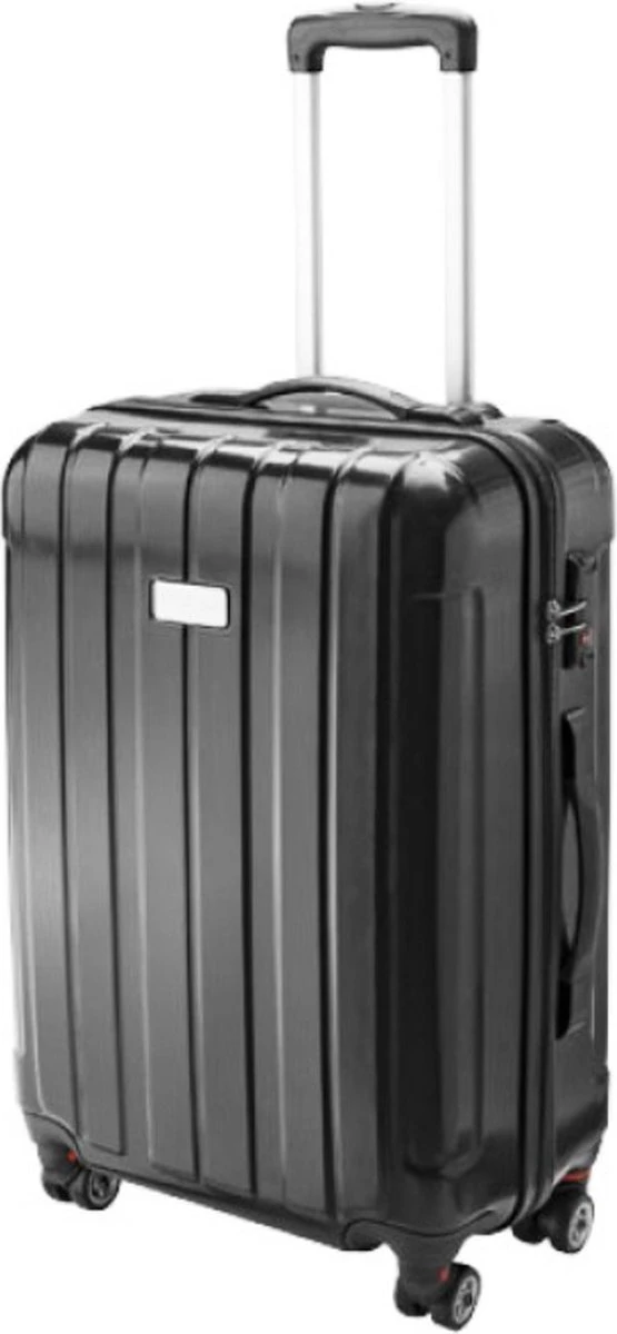 Gyro 24" ReisKoffer Trolley - Zwart 67x43x26cm 60Liter 4 Gyro 24" ReisKoffer Trolley - Zwart 67x43x26cm 60Liter - Afbeelding 2