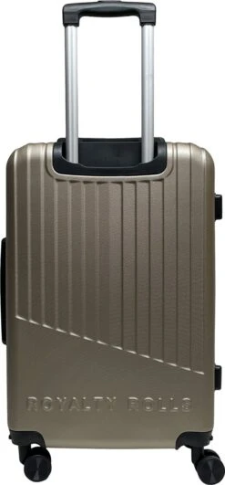 Royalty Rolls Amsterdam M Reiskoffer 67 Cm - 61 Liter - Champagne 9 Royalty Rolls Amsterdam M Reiskoffer 67 Cm - 61 Liter - Champagne -Goedkope Bagage Winkel 558x1200 4