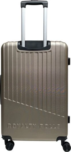 Royalty Rolls Amsterdam L Reiskoffer 74 Cm - 81 Liter - Champagne -Goedkope Bagage Winkel 562x1200 4