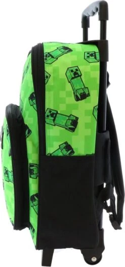 Minecraft Jongens Trolley 29x15x38 Groen -Goedkope Bagage Winkel 566x1200 5