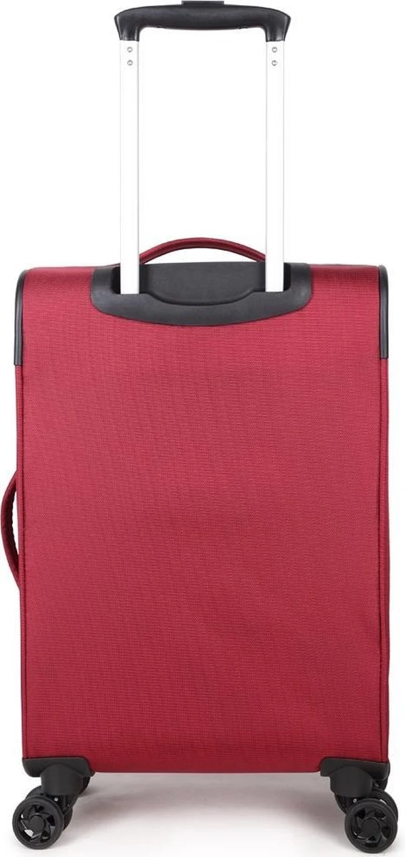 Decent D-Upright Handbagage Koffer - 55 Cm - TSA Slot - Bordeaux Rood 5 Decent D-Upright Handbagage Koffer - 55 Cm - TSA Slot - Bordeaux Rood - Afbeelding 3