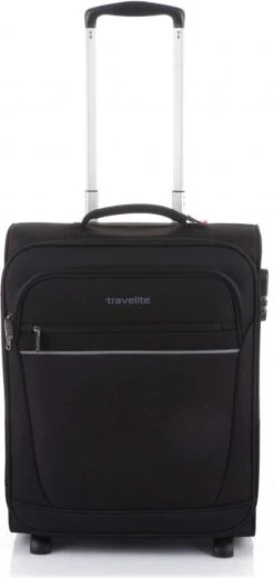 Travelite Cabin 2 Wheel Trolley Black 28 Travelite Cabin 2 Wheel Trolley Black -Goedkope Bagage Winkel 570x1200