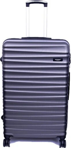 Tobeyz - Koffer - Donkergrijze Handbagage - Groot - Verrijdbaar Op 4 Wielen - Stevig ABS - Lichtgewicht, Trolley -Goedkope Bagage Winkel 575x1200 6