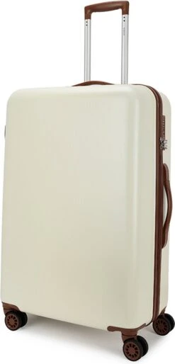 Decent Retro Koffer Groot 76 Cm White -Goedkope Bagage Winkel 577x1200 7