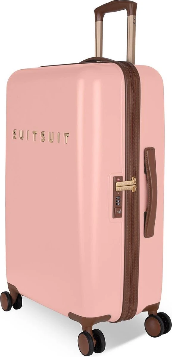 SUITSUIT - Fab Seventies - Coral Cloud - Reiskoffer (66 Cm) 7 SUITSUIT - Fab Seventies - Coral Cloud - Reiskoffer (66 Cm) - Afbeelding 5