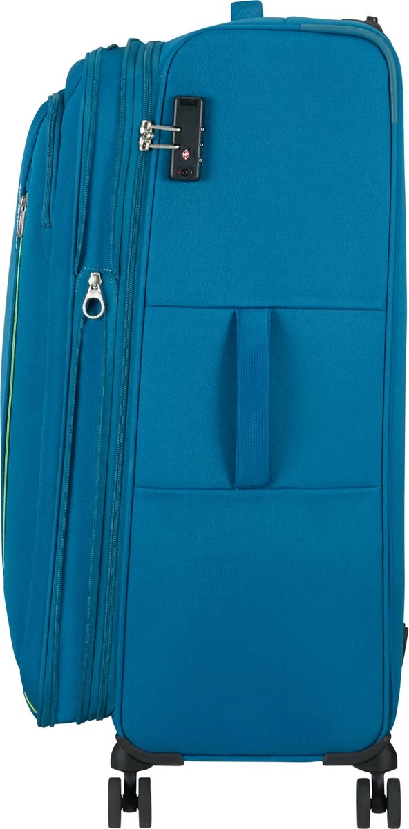American Tourister Reiskoffer - Hyperspeed Spinner 80/30 Tsa Uitbreidbaar Deep Teal 7 American Tourister Reiskoffer - Hyperspeed Spinner 80/30 Tsa Uitbreidbaar Deep Teal - Afbeelding 5