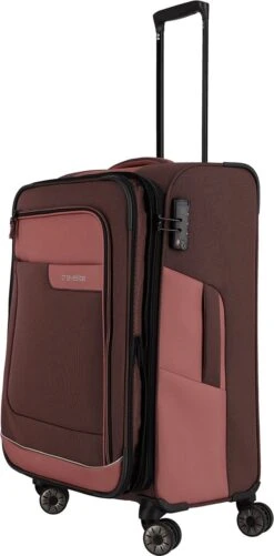 Travelite Zachte Koffer / Trolley / Reiskoffer - Viia - 67 Cm (medium) - Roze 22 Travelite Zachte Koffer / Trolley / Reiskoffer - Viia - 67 Cm (medium) - Roze -Goedkope Bagage Winkel 592x1200 8